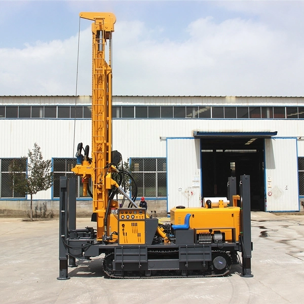 Water Well Drilling Rig Machine 200m 350m Hydraulic Mine Drilling Rigs Rotary Hole Borehole Drill Machines for Sale