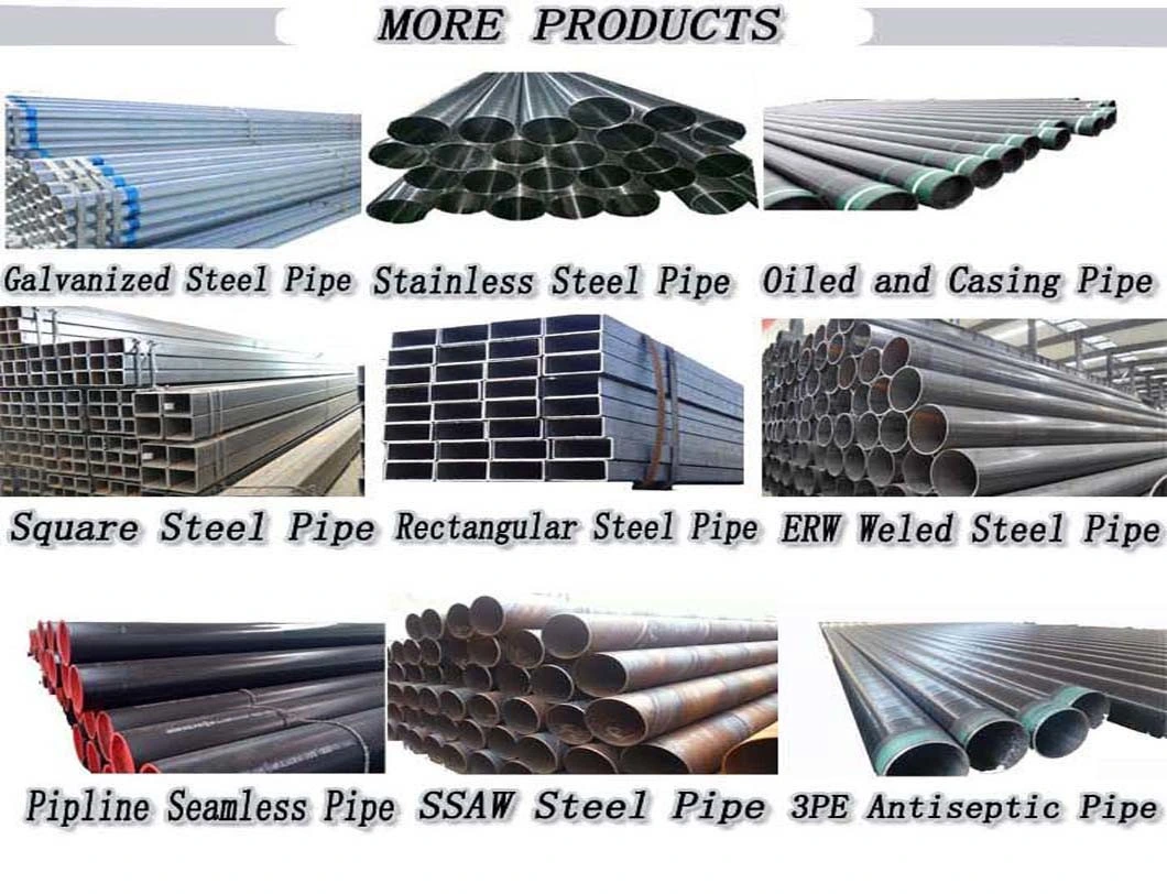 Large Diameter Longitudinal Weldings Seam Welded Steel Pipe for Water Pipe Line Underground/ Open Air