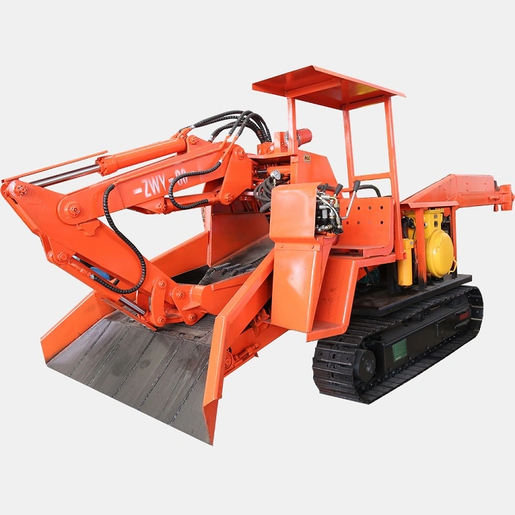 Zwy-100 Type Hydraulic Hard Rock Mucking Machine Mucking Machine