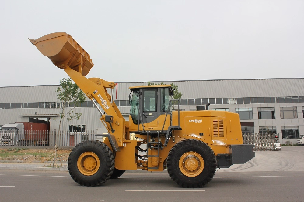 Everun Er50 High Stability 5ton Wheel Loader Mucking Loader Wheel Loader