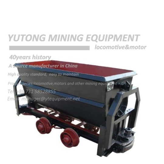 Coal Mining Rail Car Kfu1.0-6 Bucket -Tipping Mine Wagon